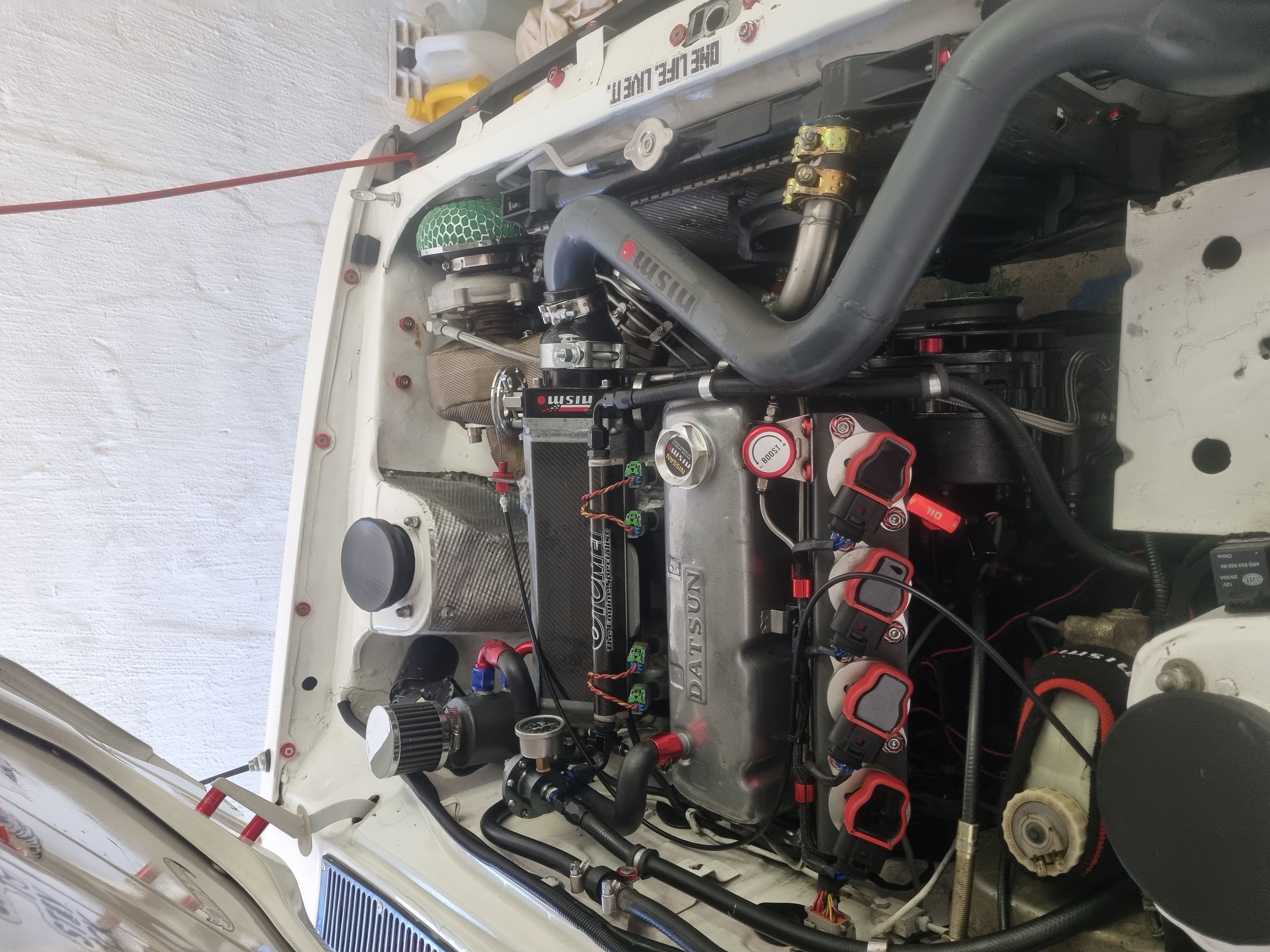 Datsun Custom Turbo Engine Build